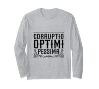 Latino - Corruptio optimi pessima Maglia a Manica