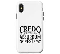 Latino - Credo quia absurdum est Custodia per iPhone X/XS