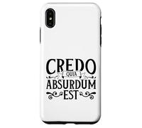 Latino - Credo quia absurdum est Custodia per iPhone XS Max