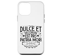 Latino - Dulce et decorum est pro patria mori Custodia per iPhone 12 mini