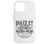 Latino - Dulce et decorum est pro patria mori Custodia per iPhone 14