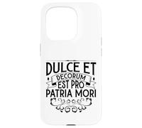 Latino - Dulce et decorum est pro patria mori Custodia per iPhone 15 Pro