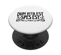 Latino - Dum vita est, spes est PopSockets PopGrip Adesivo