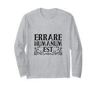 Latino - Errare humanum EST Maglia a Manica