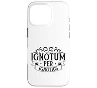 Latino - Ignotum per ignotius Custodia per iPhone 16 Pro