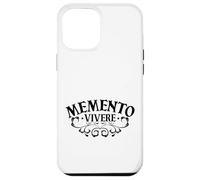 Latino - Memento vivere Custodia per iPhone 12 Pro Max
