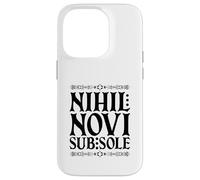 Latino - Nihil novi sub sole Custodia per iPhone 14 Pro