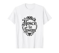 Latino - Nosce te ipsum Maglietta