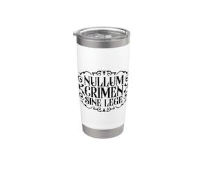 Latino - Nullum crimen sine lege Bicchiere termico in acciaio inox doppia parete