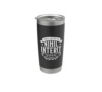 Latino - Omnia mutantur, nihil interit Bicchiere termico in acciaio inox doppia parete