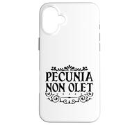 Latino - Pecunia non olet Custodia per iPhone 16 Plus