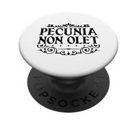 Latino - Pecunia non olet PopSockets PopGrip Adesivo