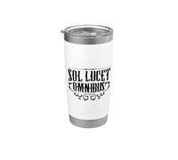 Latino - Sol lucet omnibus Bicchiere termico in acciaio inox doppia parete