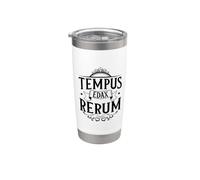 Latino - Tempus edax rerum Bicchiere termico in acciaio inox doppia parete