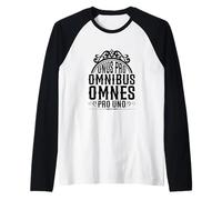 Latino - Unus PRO Omnibus, omnes PRO Uno Maglia con Maniche Raglan