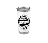 Latino - Veni, vidi, vici Bicchiere termico in acciaio inox doppia parete
