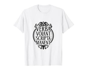 Latino - Verba volant, scripta manent Maglietta
