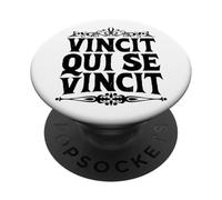 Latino - Vincit qui se vincit PopSockets PopGrip Adesivo