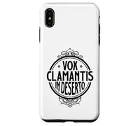 Latino - Vox clamantis in deserto Custodia per iPhone XS Max
