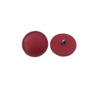 Lationday 10pcs PU Leather Covered Buttons, Round Decorative Sewing Buttons for Coats, Jackets, and Sweaters - Trench Coat Style,