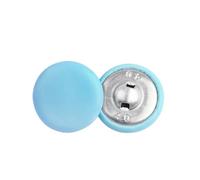 Lationday 12pcs PU Leather Buttons, Round Decorative Leather Buttons for Coat, Jacket, Sweater, Durable Stylish Sewing Accessories