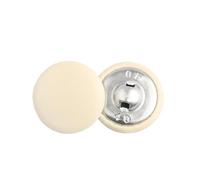 Lationday 12pcs PU Leather Buttons, Round Decorative Leather Buttons for Coat, Jacket, Sweater, Durable Stylish Sewing Accessories