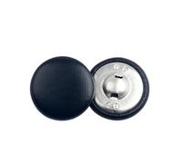 Lationday 12pcs PU Leather Buttons, Round Decorative Leather Buttons for Coat, Jacket, Sweater, Durable Stylish Sewing Accessories