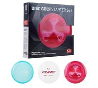 LATITUDE 64 Set 3 Discs Golf Premium, Dischi Unisex-Adulto, Multicolore, Entre 170-176g selon Le disque