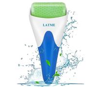 LATME ICE Rullo Ghiaccio Massaggiatore,Ice roller Rullo di ghiaccio,È un ottimo strumento di bellezza per alleviare la stanchezza,svegliarsi e massaggiare viso e corpo