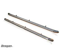 Lato Barra - Curvo Per nissan navara D23/np300 2016+ Inox Accessori