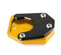 Lato Del Piede Motociclo Basamento Pad Piastra Cavalletto Di Ingrandimento CNC Laterale Ingrandire Per Honda CB150R 2017-2021 CBR500R 2013-2021(Oro)