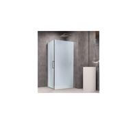Lato Fisso per Porta Battente Briar 6 Millimetri Chrome per Box Doccia - CONFEZIONE: 1 pz., Misure: 72-75xh195 cm stampato