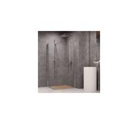 Lato Fisso per Porta Battente Briar 6 Millimetri Chrome per Box Doccia - : , CONFEZIONE: 1 pz., Misure: 97-100cm x h190cm trasparente