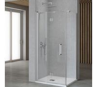 Lato Fisso Per Porta Pieghevole Edera LF110T 6 Millimetri Chrome Ix Box Shower