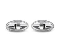 Lato Indicatore Set per Citroen Berlingo 18- Trasparente Coppia Destro Sinistro