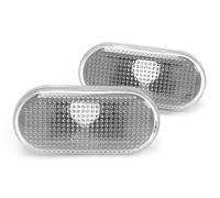 Lato Indicatore Set Per Nissan Micra 03-10 Trasparente Frecce Coppia SX Destro