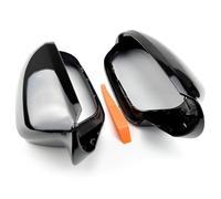 Lato Retrovisore Calotta Calotta Copri-specchietto Retrovisore Esterno Per Auto - Sinistra E Destra Per A6 C7 C7.5 RS6 S6 4G (2012-2018)(Nero brillante)