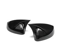 Lato Retrovisore Calotta Calotte Copri-Specchietto Laterale Per Auto Per A3 S3 RS3 8V Per TDI (2013-2020) - Guscio Di Protezione Per Specchietto Retrovisore Esterno(Nero lucido)
