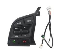 Lato Sinistro Interruttore Volante Multifunzione Per Hyundai Per Tucson 2015-2019 96710-D3500 Volante Interruttore Controllo Remoto Tasto Regolazione Volume Bluetooth Musica(Left-wire)