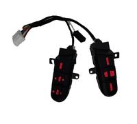 Lato Sinistro Interruttore Volante Multifunzione Per Jazz Per Fit Per Civic 2006-2011 Retroilluminazione Rossa Volante Audio Tasto Interruttore Controllo 36770-SNA-A12