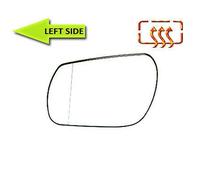 Lato Sinistro Riscaldato Vetro Specchio Laterale SX per Mazda 2 Dy 3 BK 2003 -