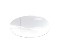 Lato Specchio Vetro 51167366039 Per Clubman Per Hatch 5DR Per Cabrio Per Countryman Specchietto Retrovisore In Vetro Sinistro Destro(Left White)