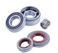 LATOOR 5 PZ Cuscinetto Manovella Kit Cuscinetto Paraolio for Stihl 026 MS260 Pro 024 MS240 MS 240 260 Motosega Pezzo di Ricambio 95230034260