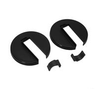 LatoYard 2 coperchi per cestello della birra Moccamaster, lavabili in lavastoviglie, in plastica senza BPA, con maniglia di sicurezza, per caraffe da 1,0 l e 1,25 l, colore nero, 14 cm