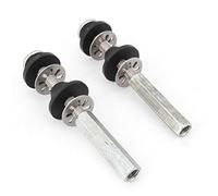 LatoYard Bulloni di fissaggio per sedile WC in acciaio inox con rondella in gomma, a prova di perdite, antiruggine per una vestibilità sicura (confezione da 2)