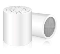 LatoYard Cartucce di ricambio per filtro doccia a 20 stadi, confezione da 2, compatibili con la maggior parte dei soffioni e doccette, attacco da 1/2"