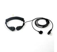 LatoYard Cuffie compatte a gola 20 cm per Baofeng per radio Kenwood | Tubo acustico trasparente, difficile da rilevare, ideale per la sicurezza, concerti in aeroporto, comunicazione discreta