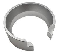 LatoYard Dosatore magnetico in alluminio per anello per Gemilai 9010B/ e macinacaffè, imbuto anti-spargimento con facile pulizia, nero