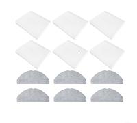 LatoYard Filtro HEPA E Panno Mop Kit di Accessori per Eufy G50 per ibrido l60 per ibrido l60 per ibrido ses Robot Aspirapolvere per Alta Efficienza Domestica Filtrazione Della Polvere E Pavimento