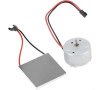 LatoYard Kit motore generatore alimentato a calore per stufe a legna e camino, modulo termoelettrico 40 x 40 mm con grasso termico (E)